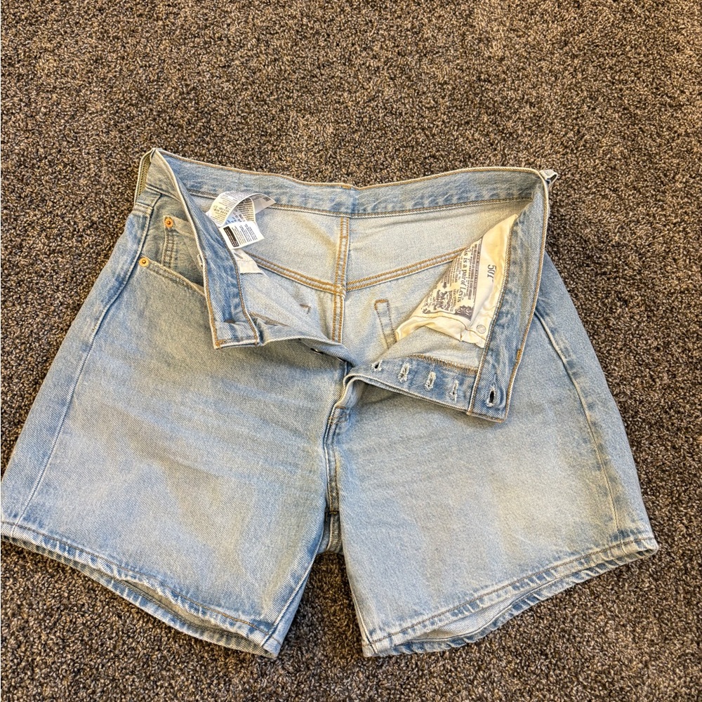 Levi's Women's Light Blue Jean Shorts
